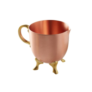 Juego de 2 tazas de cobre puro martillado a mano para cócteles, cerveza, bebidas heladas, artículos de bar, juego de regalo en oferta. - Product Image 4