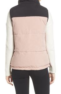 Gilet matelassé léger, imperméable, coupe-vent et écologique pour femme, de haute qualité, pliable, avec fermeture éclair, idéal pour l'hiver, style mode, OEM - Product Image 2
