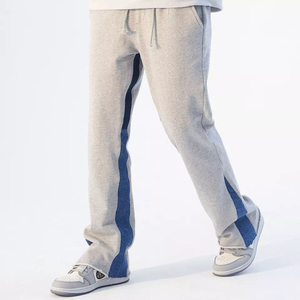 Pantalon de jogging décontracté pour homme, taille élastique, tissu en laine, séchage rapide, imperméable, respirant, doublure polaire, automne-hiver - Product Image 5