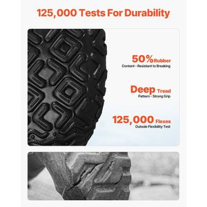 Scarpe da Lavoro Leggere e Impermeabili per Uomo - Stivali in Gomma con Punta in Acciaio per Pesca e Protezione dalla Pioggia - Product Image 5