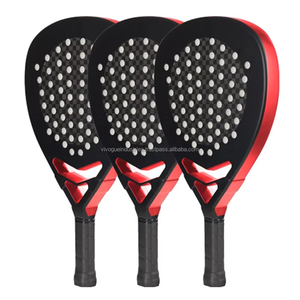 Raqueta de Pádel de Fibra de Carbono OEM/ODM, Ligera, para Entrenamiento y Control, Directo de Fábrica - Product Image 1