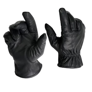 Gants d'hiver unisexes en cuir véritable, doux, pour la conduite, de haute qualité, antidérapants, coupe-vent, dernier design - Product Image 6
