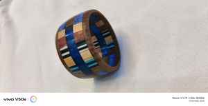 Pulsera de Resina Boho Ecológica Hecha a Medida, Impermeable, con Flores Secas Variadas y Coloridas, Resina Acrílica Transparente - Product Image 6