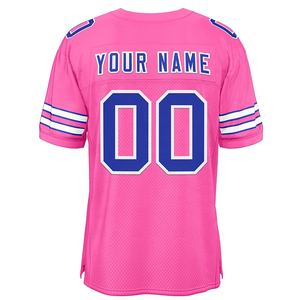 Jersey de Fútbol Americano Personalizado OEM, Spandex/Poliéster de Secado Rápido, Tallas Grandes para Adultos, Nombre del Equipo, Logotipo y Posiciones Personalizados - Product Image 5