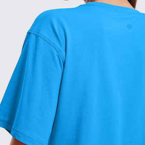 Fashion Women's Eco-Friendly Canvas Crop Top T-Shirts 2026 Trendy Style Quick Dry Breathable Fitness Wear Crop Top T-Shirts - Product Image 3