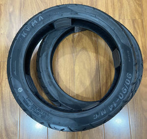 ยางนอกมอเตอร์ไซค์สีดำคุณภาพสูงรุ่นใหม่ KUMA K207 110/70-12 100/90-10 100/90-14 90/90-14 ผลิตจากยางธรรมชาติ + ไนลอน รับประกัน 12 เดือน - Product Image 6