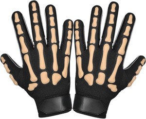 ALHUSAYNAPPERAL Grip Boost Football Gloves - Peace Stealth 6.0 Boost Plus <b>Sticky</b> Technology - Adult and Youth Football Gloves - Product Image 6
