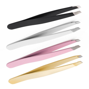 Pinzas para Cejas, Equipo de Belleza Personal Profesional, Proveedor OEM ODM, Pinzas para Cejas de Precisión de Acero Inoxidable - Product Image 1