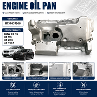 حوض زيت المحرك المتين لسيارات بي إم دبليو X5 F15 وX6 F16 وX5 28IX وX5 40EX، مختبر ضد التسرب بدرجة صارمة، رقم القطعة الأصلية 11137637608