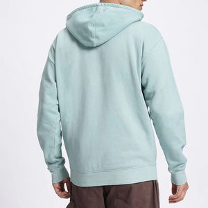 Ventes en gros de sweats à capuche pour hommes en coton 100% de qualité supérieure, épais, en molleton français, surdimensionnés, avec logo personnalisé, streetwear, pull-over uni pour hommes - Product Image 2