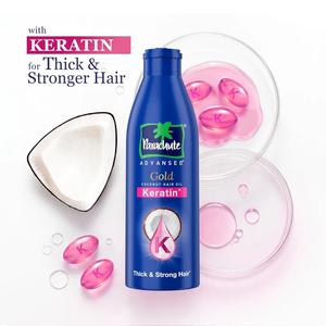 Aceite Capilar de Coco con Queratina Natural, Set de Cuidado Capilar Acondicionador de Raíces, Potenciador de Suavidad y Densidad, Sin Parabenos, Trescientos ML - Product Image 4