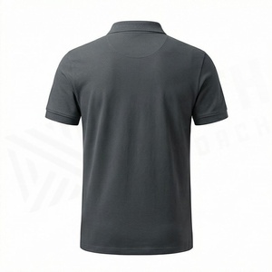 เสื้อโปโลแขนสั้นผู้ชายสั่งทำพิเศษ ผ้าฝ้าย 100% ระบายอากาศ แห้งเร็ว ทรงปกติ สวมใส่สบายๆ สไตล์ลำลอง - Product Image 2