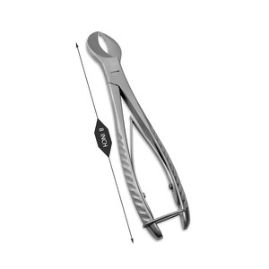 Pince coupante dentaire en acier inoxydable à lame dentelée à ressort, équipement de laboratoire dentaire, fabrication pakistanaise - Product Image 1