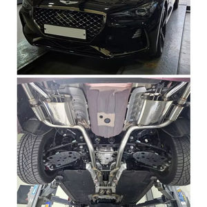 Sistema de escape Valvetroinc de alto rendimiento para Hyundai GENESIS G70 3.3T (modelo 2018+) / MAINTEC V4 tipo cat-back bolt-on - Product Image 1