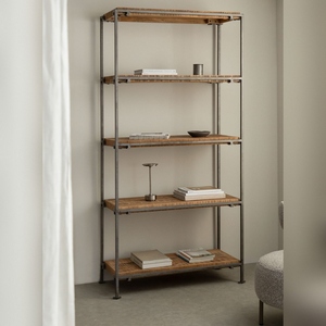 วานดานา โนวา แรเดียนท์ ชั้นวางของไม้มะม่วง 5 ชั้น อินเม่ - Product Image 1