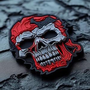 Parche de PVC 3D en Oferta, Adhesivo con Letras de Dibujos Animados y Logotipo de Animales, Insignia de Silicona para Decoración de Ropa - Product Image 4