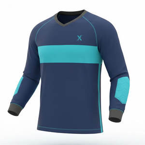 Jersey de Portero de Fútbol de Manga Larga, Tela Premium, Tallas Grandes, Absorbe la Humedad, Uniforme Deportivo Cómodo para Clubes y Equipos - Product Image 1