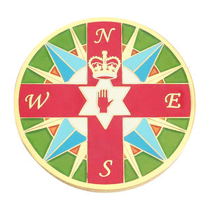 Monedas Conmemorativas Personalizadas 2D y 3D, Precio de Mayoreo Directo de Fábrica, Símbolo de Fe y Fuerza - Product Image 3