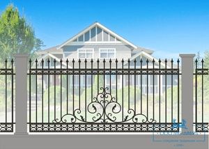 Estilos de Vallas Ornamentales de Hierro de Lujo: Impresionantes Vallas Metálicas Hechas a Mano Diseñadas para una Seguridad Óptima en el Hogar y una Elegancia Atemporal - Product Image 3