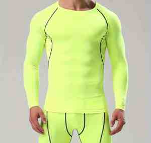 Camisetas de Compresión para Hombre, Sublimadas, de Poliéster, de Primera Calidad, para Gimnasio, Fitness, Surf, Buceo - Product Image 1