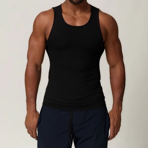 Casual Quick Dry Moisture Wicking Fitness <b>Stringer</b> Tank Top Men's Gym Workout Singlet Breathable Running <b>Vest</b> - Product Image 6