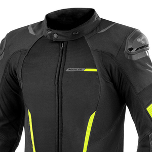 Veste courte en textile respirant pour homme, homologuée CE, légère, coupe-vent, pour la moto, protection imperméable, taille plus - Product Image 4