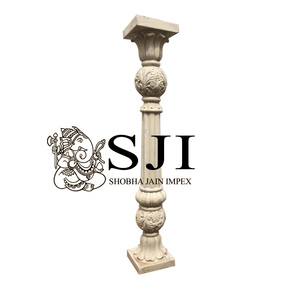 Traditional Stambh Theme Fiber Pillar for Wedding <b>Decoration</b> Outdoor & Indoor Use - Product Image 4