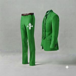 Men's Italian Style Velour Pant Coat Anti-Wrinkle Breathable <b>Button</b> Fly Closure Front Flat Design Viscose/Polyester Pants <b>Suits</b> - Product Image 4