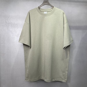เสื้อยืดผู้ชาย พิมพ์ลายตามสั่ง ผ้าคอตตอนหนา 300gsm ทรงบ็อกซี่ คอริบบิ้น โอเวอร์ไซส์ เสื้อยืดฟอกสี สำหรับผู้ชาย - Product Image 1