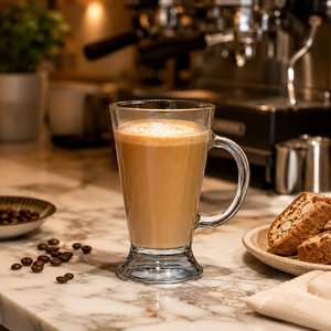 Tasse à café/thé en borosilicate de 220 ml, faite à la main, avec logo personnalisé, pour cadeaux d'entreprise et kits de bienvenue promotionnels - Product Image 6