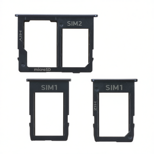 Tiroir pour carte SIM Samsung, pour Galaxy J4 Plus 2018 J415F J6 Plus 2018 J610F, noir, double SIM, emplacement microSD - Product Image 2