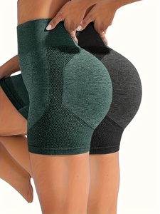 Shorts de yoga taille haute premium pour femmes, shorts de fitness sculptants, personnalisables, marque privée, OEM, ODM, vente en gros, directement de l'usine - Product Image 1