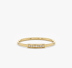 Bague de fiançailles en or 14 carats de haute qualité, diamant cultivé en laboratoire certifié IGI, style vintage, cadeau pour femme pour fête, mariage, anniversaire - Product Image 1