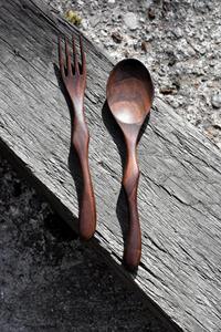 Cuillère à thé en bois naturel réutilisable, cuillère à café, à thé, à sucre, légère, accessoire de cuisine écologique - Product Image 2