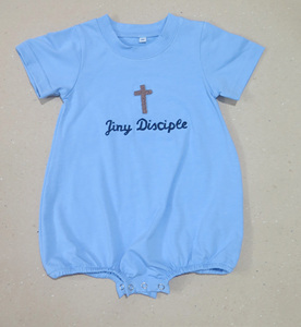 Hand french knot. Baby girl <b>bubble</b>. Boy set . Boys clothing. Breathable cotton outfit . Made in Vietnam; custom orders accepted. - Product Image 4