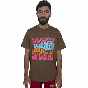 Camisetas Casuales de Gran Tamaño para Hombre, Transpirables, Tejidas, con Estampado Frontal, Estilo Urbano - Product Image 1