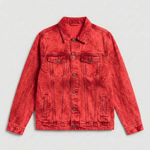 Manufacturing Services <b>Men</b> <b>Denim</b> <b>Jacket</b> Custom Fashion <b>Men</b> <b>Denim</b> <b>Jacket</b> Premium Lifestyle Apparel with Global Wholesale - Product Image 1