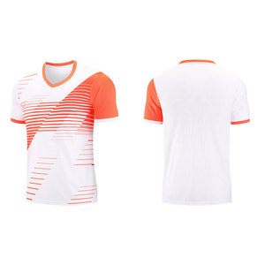 Maillot de football américain design, nouveau style, adulte, manches courtes, respirant, haute qualité, 100% coton, antibactérien, nom d'équipe personnalisé - Product Image 2