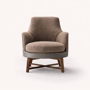 Narrazione Modern Hotel Lounge Seating | Customizable Upholstery | Modern Lounge <b>Chair</b> | Luxury Living Room | Custom OEM ODM - Product Image 3