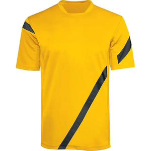 Vente en ligne, prix compétitif, vente en gros, meilleur matériau, jersey de football en polyester léger, manches courtes, personnalisable - Product Image 3