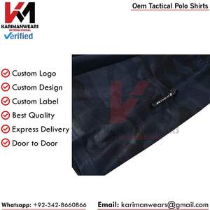 Camiseta Polo Táctica Personalizada para Equipos de Paintball, Panel de Malla Transpirable, Tejido de Secado Rápido, Fabricante Mayorista OEM ODM - Product Image 3