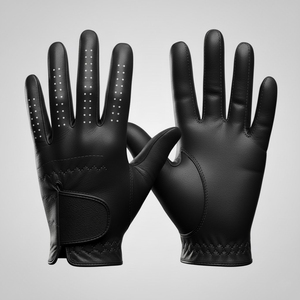 Gants de golf personnalisés avec logo OEM, fournisseur de marques privées, poignée de golf en cuir de qualité supérieure - Product Image 2