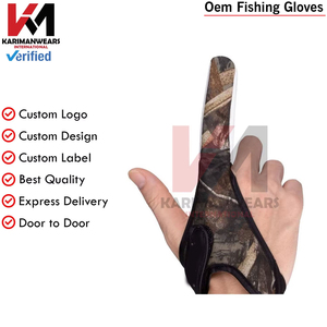 Gants de pêche sur mesure, gants de protection ajustés sur mesure, fourniture en gros OEM pour les clubs de pêche, les détaillants et les acheteurs d'équipements - Product Image 3