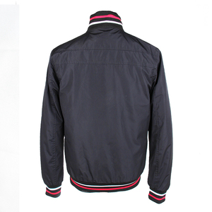 Custom Black Bomber <b>Jacket</b> Men Lightweight Full Zip Casual Fashion Streetwear Private Label <b>Jacket</b> Manufacturer SHH - Product Image 4