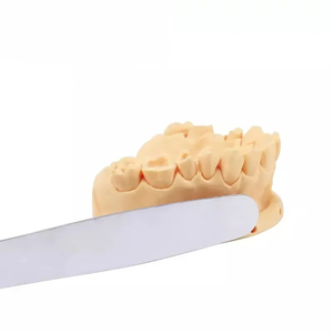 เครื่องมือผสมปูนซีเมนต์แบบพรีเมียม  ไม้พายฉาบปูนสแตนเลส  ใบมีดยืดหยุ่น  เครื่องมือผสมอัลจิเนตสำหรับงานทันตกรรม  ได้รับเครื่องหมาย CE ISO - Product Image 4