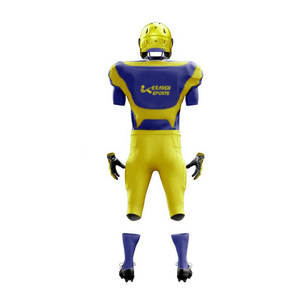 Uniforme de fútbol americano de alta demanda en venta, hecho de poliéster. - Product Image 3