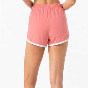 Shorts Deportivos para Mujer, Color Coral, Cómodos, Ligeros, Transpirables, Elegantes, Casuales, para Correr, Ropa Deportiva, Ajuste Moderno, 100% - Product Image 2