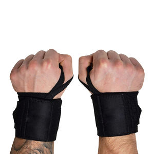 อุปกรณ์พยุงข้อมือคุณภาพสูงแบบปรับได้พร้อมช่องสำหรับนิ้วหัวแม่มือ สำหรับโรคข้ออักเสบและเอ็นอักเสบ ผ้าพันข้อมือ ผ้าพันมือ - Product Image 1