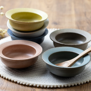125 Bols profonds en porcelaine Mino Ware pour soupes et nouilles, fabriqués au Japon - Product Image 1