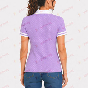 Polos de Alta Calidad en Poliéster y Algodón con Logotipo Personalizado, Ropa Deportiva Casual, Tops de Moda, Polos para Mujer OEM - Product Image 2